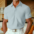 Men's Premium Checked Polo Shirt-Inmodax