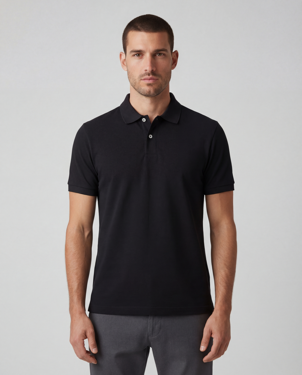 Men's Soft-Touch Polo Shirt-Inmodax