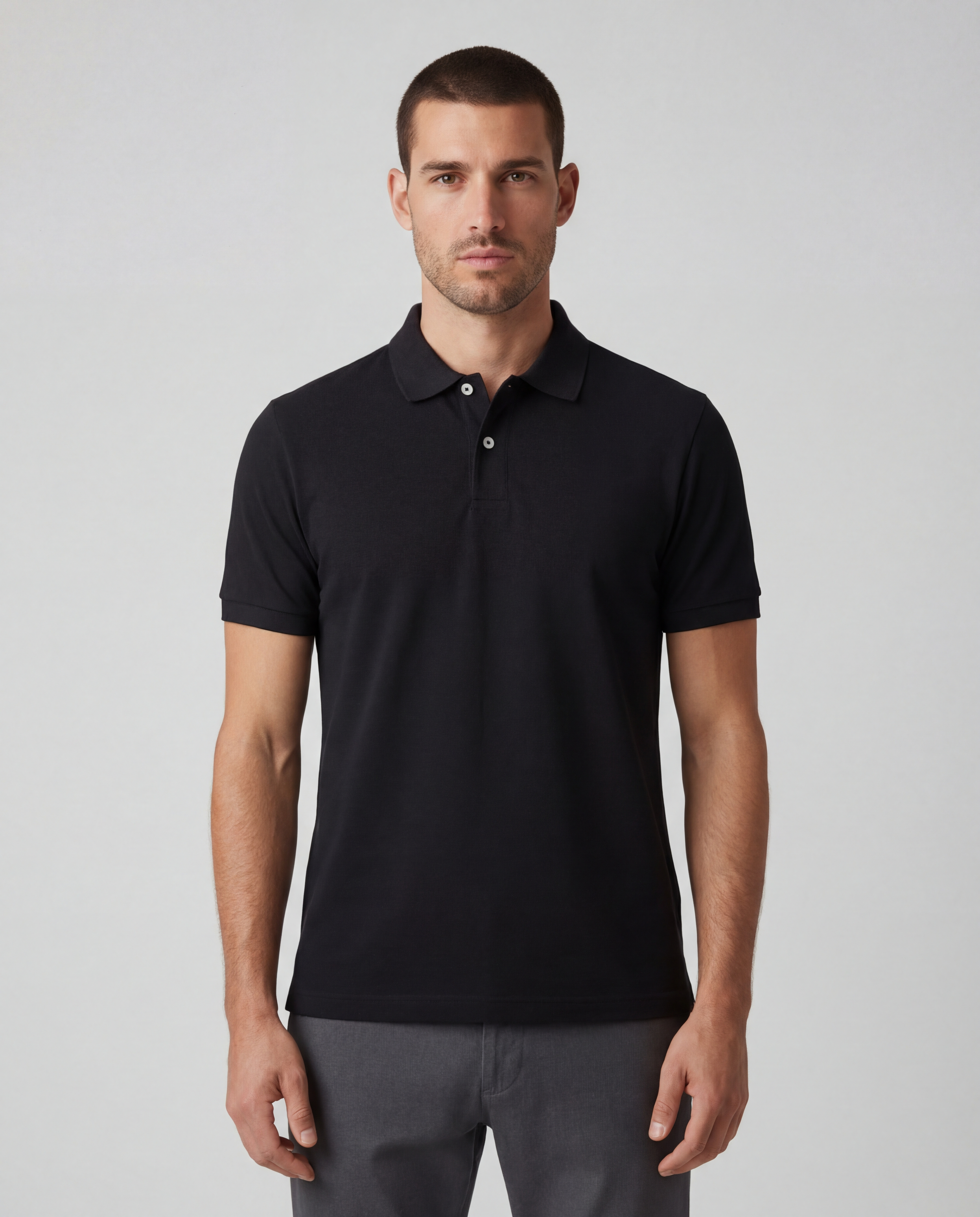 Men's Soft-Touch Polo Shirt-Inmodax