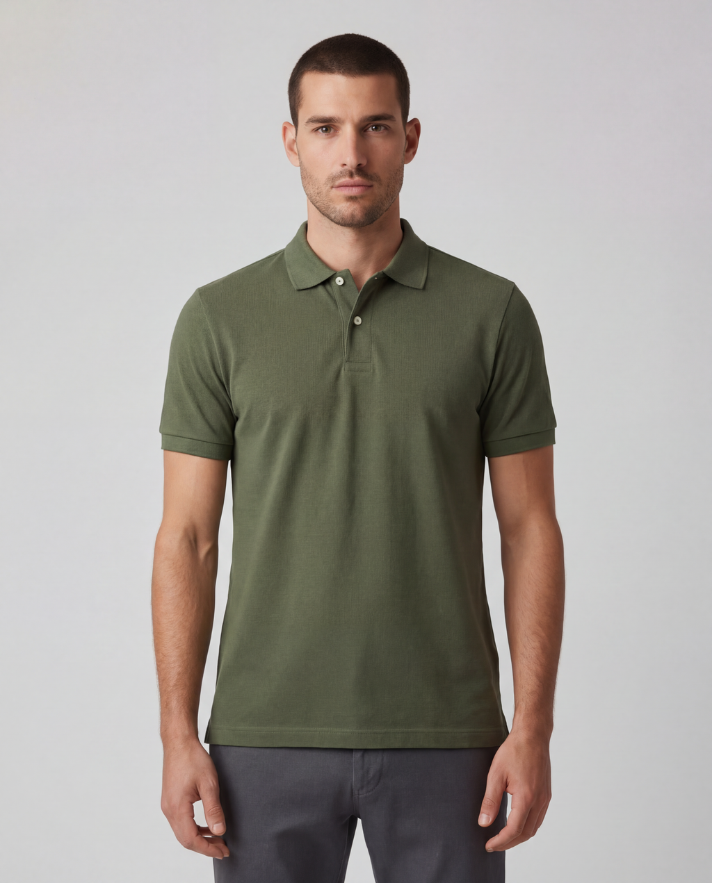 Men's Soft-Touch Polo Shirt-Inmodax