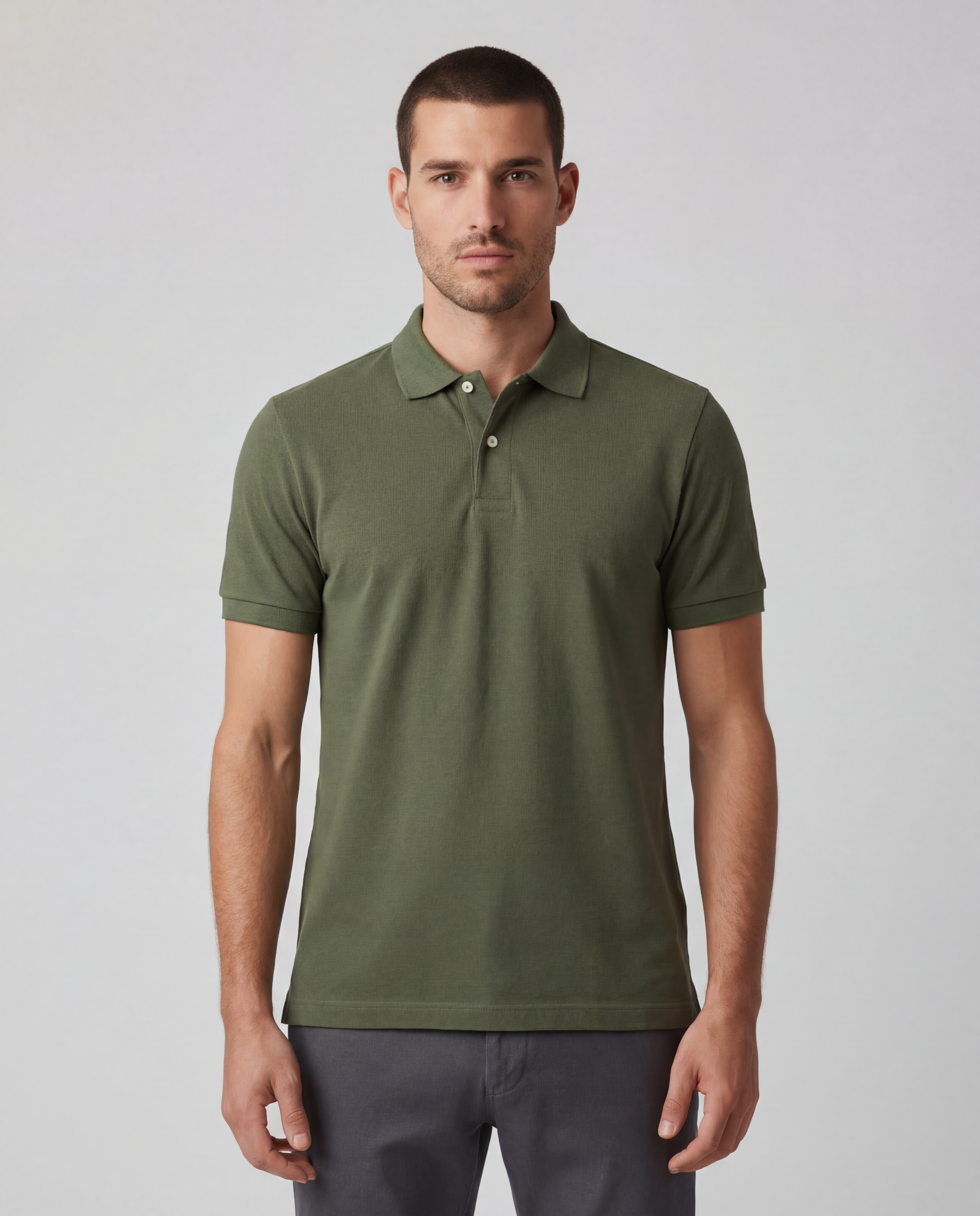Men's Soft-Touch Polo Shirt-Inmodax