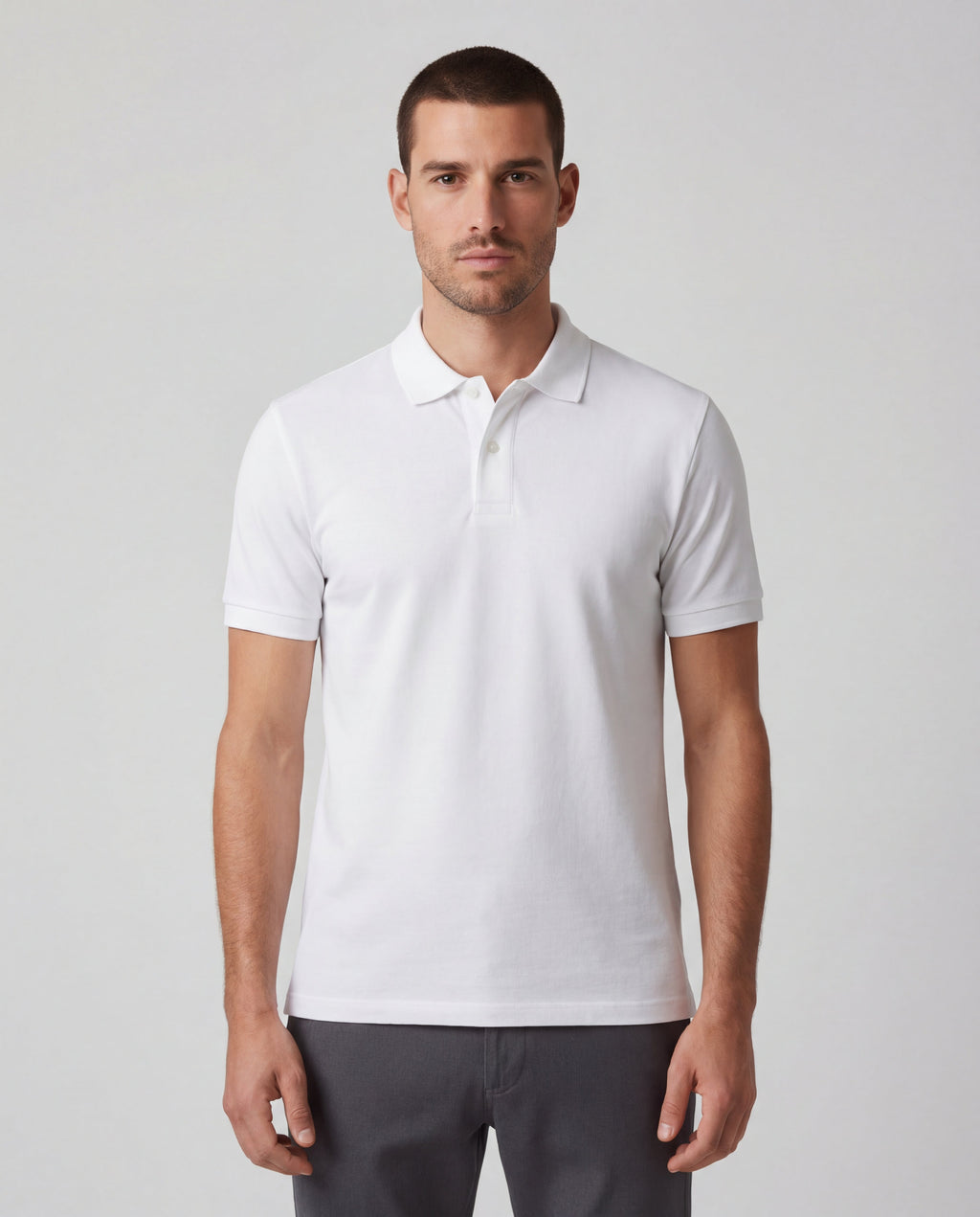 Men's Soft-Touch Polo Shirt-Inmodax