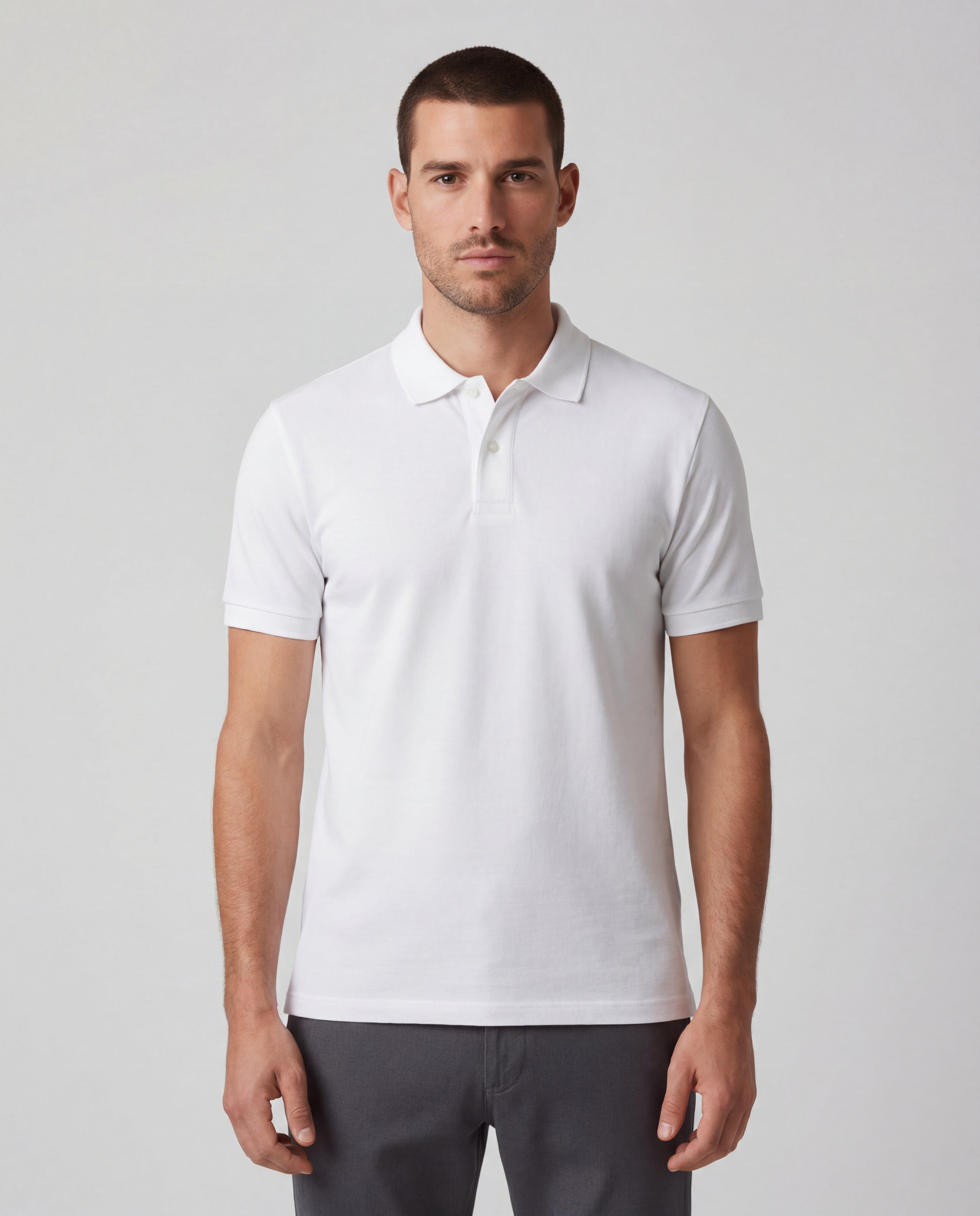 Men's Soft-Touch Polo Shirt-Inmodax