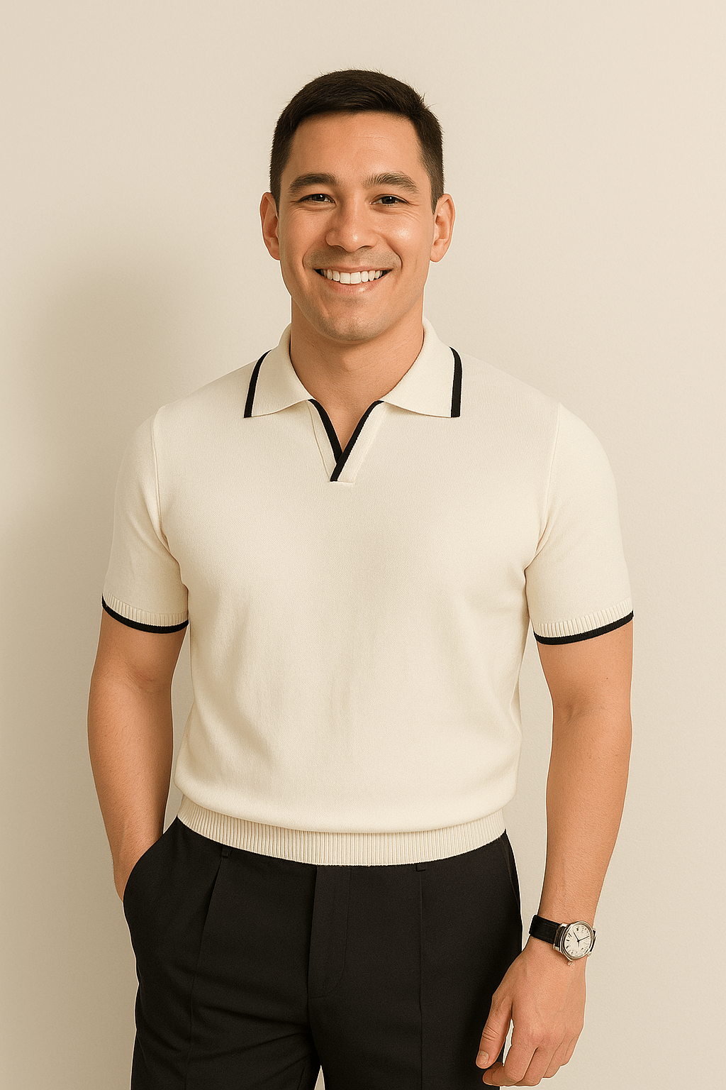 Men's Soft-Touch Polo Shirt-Inmodax