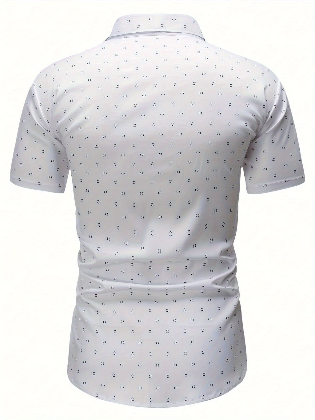 Men's Soft-Touch Printed Short-Sleeve Casual Shirt-Inmodax