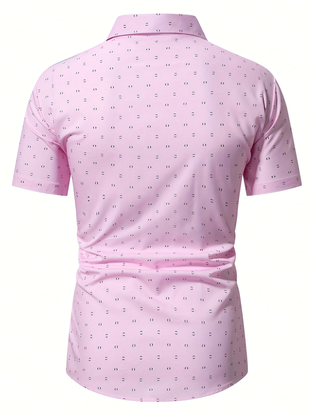 Men's Soft-Touch Printed Short-Sleeve Casual Shirt-Inmodax