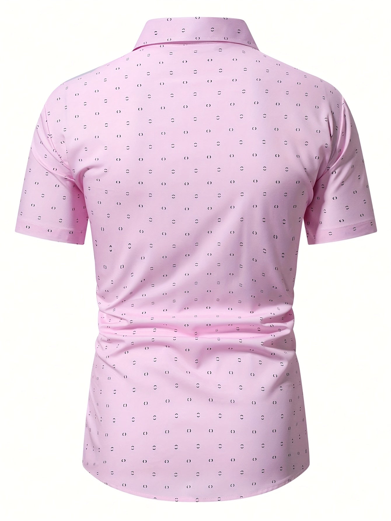 Men's Soft-Touch Printed Short-Sleeve Casual Shirt-Inmodax