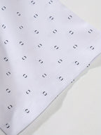 Men's Soft-Touch Printed Short-Sleeve Casual Shirt-Inmodax