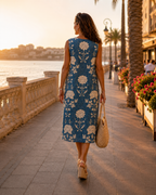 Women's Lightweight Midi Dress-Inmodax