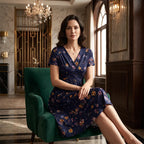 Women's Premium Midi Dress-Inmodax
