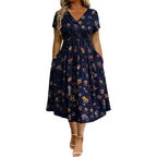 Women's Premium Midi Dress-Inmodax