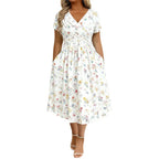 Women's Premium Midi Dress-Inmodax